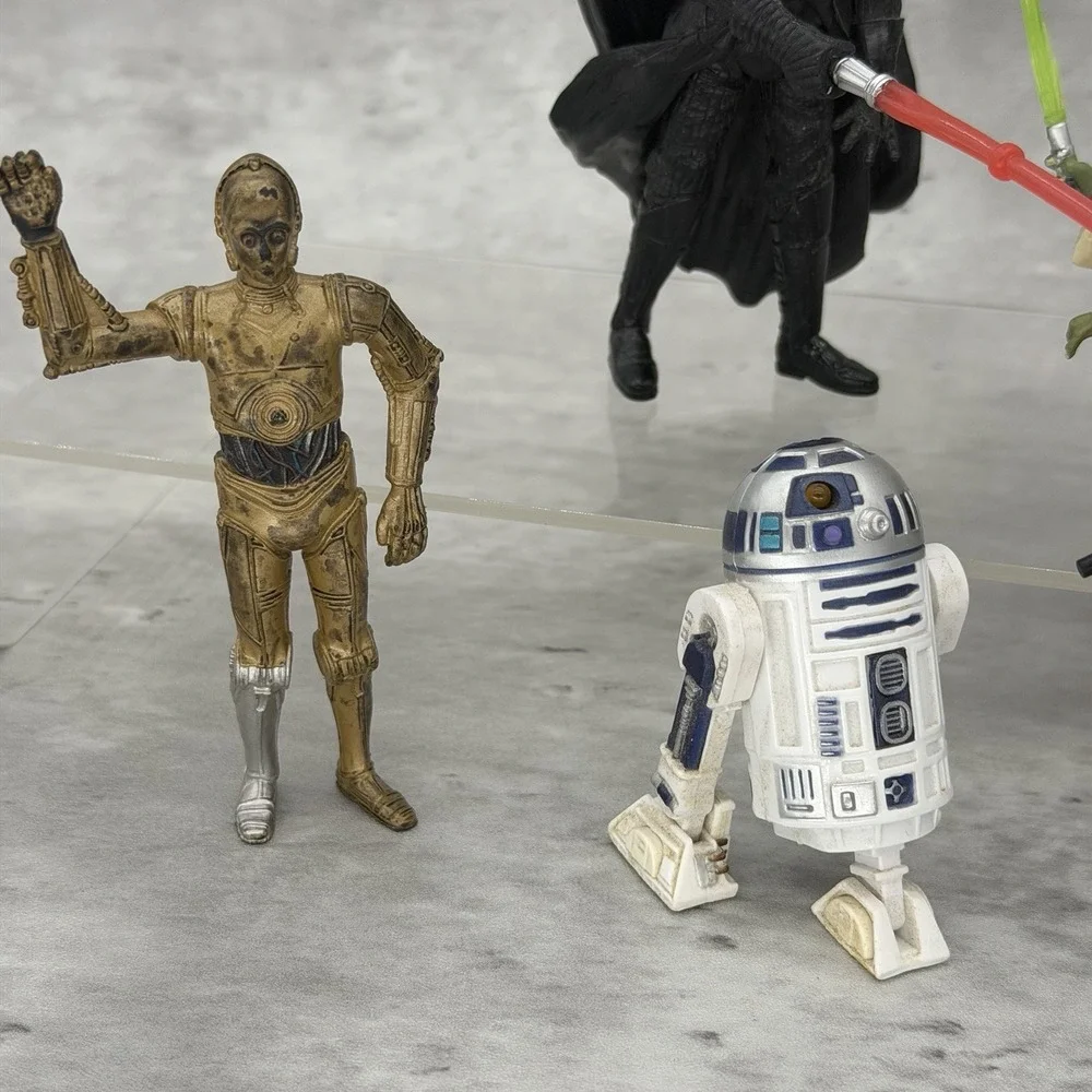 Star Wars Luke, Han Solo, C-3PO, R2-D2, Chewbacca Yoda, Darth Vader Lot of 7